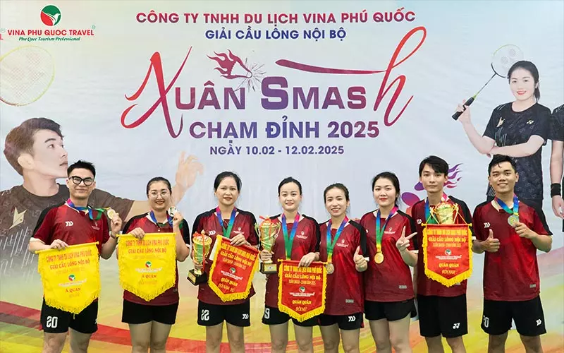 KHÉP LẠI GIẢI CẦU LÔNG XUÂN SMASH - CHẠM ĐỈNH 2025