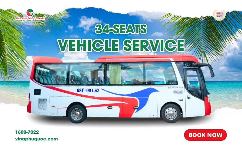 34-SEATS VEHICLE SERVICE