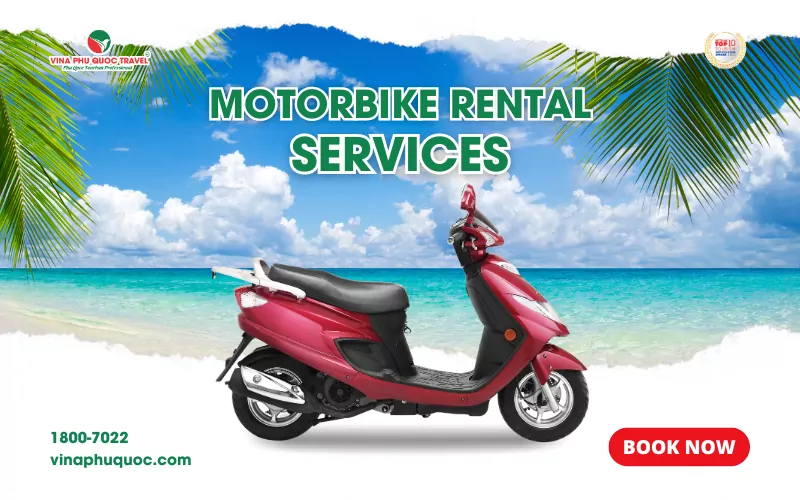 PRICE LIST FOR MOTORBIKE RENTAL SERVICES IN PHU QUOC ISLAND