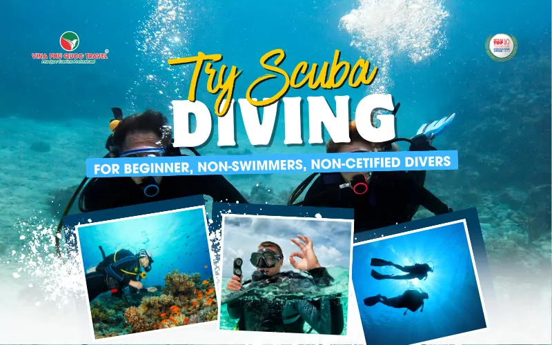 TRY SCUBA DIVING